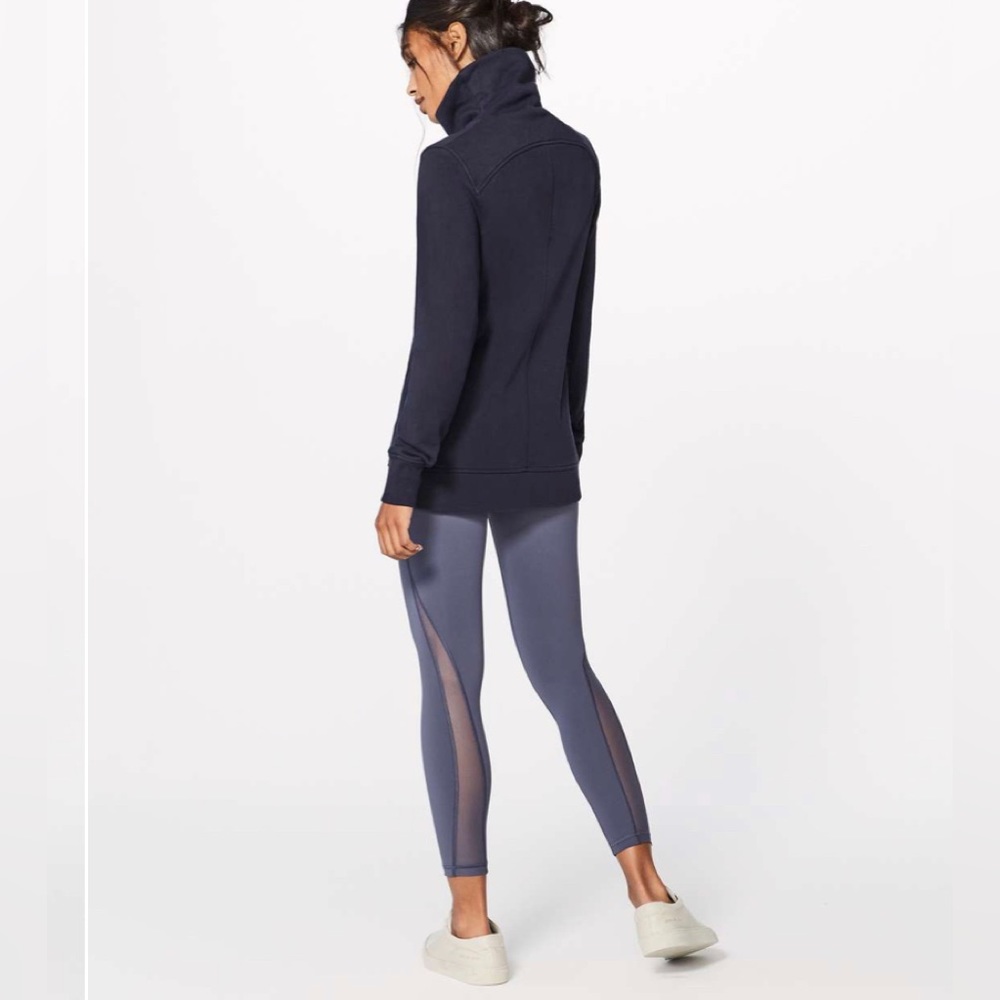 Nwt New Lululemon Press Pause Pullover Midnight N… - image 6